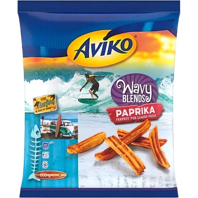 Aviko Vlnky Wavy Blends Paprika 600g – Sleviste.cz