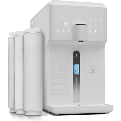 Klarstein AquaFina 6L čistička vody 5-stupňová filtrace objem 6 l HD dotykový displej 6 teplot vody