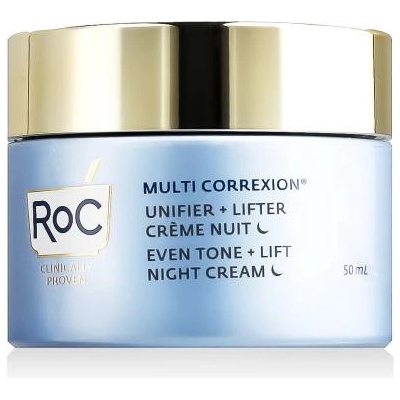 RoC Multi Correxion Even Tone + Lift Night Cream нощен крем за лице с лифтинг ефект 50 ml за жени
