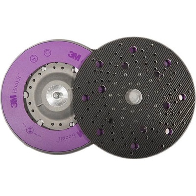 3M 51125 Unášací tanier na brusku M8 150mm mäkký viacdierový
