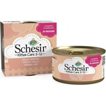 Schesir Kitten Mousse Chicken мус с пилешко за подрастващи котки 85gr