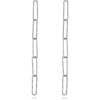 Silenti Jewelry Сребърни обеци "Верига