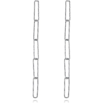 Silenti Jewelry Сребърни обеци "Верига