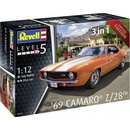 REVELL Plastic ModelKit auto 07727 69 Chevy Camaro 1:12