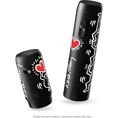 Elektrická sada na víno Keith Haring Vacu Vin - USB, včetně Li-ion baterie
