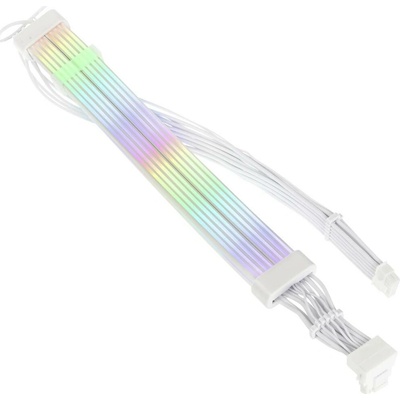 Kolink biela, priehľadná, RGB 70 cm UR-12-V2x6-ARGB
