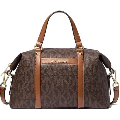 Michael Kors kabelka Becky small logo hnědá