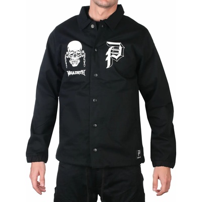 PRIMITIVE Мъжко яке PRIMITIVE х MEGADETH - Rattlehead - Черен - pa421175-blk
