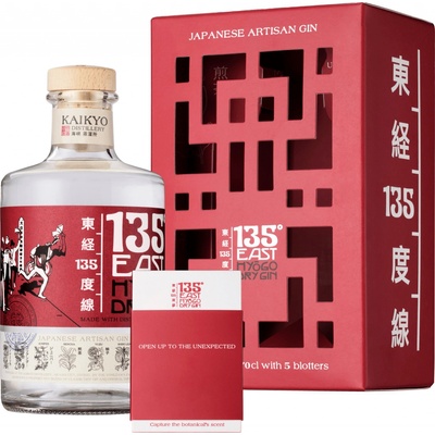 135 East Hyogo Dry Gin 42% 0,7 l (kazeta)