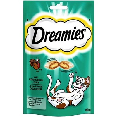 Dreamies Cat s krůtou doplňkové 60 g