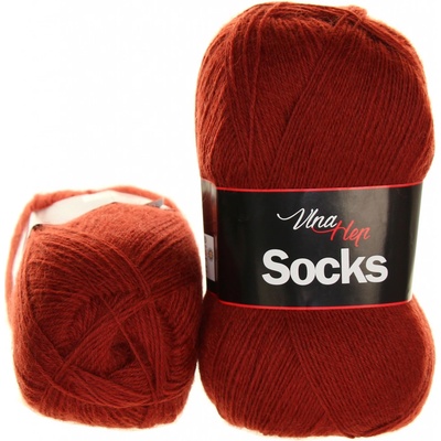 Vlna Hep Socks 6207 hnědorezavá