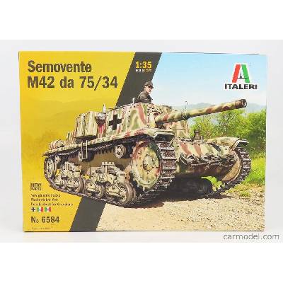 Italeri Mgmc Tank M42 Da 75 34 Semovente Military 1945 1:35