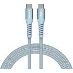 Verbatim Кабел Verbatim Sync & Charge Magnetic, от USB-C(м) към USB-C(м), 1.2m, 60W, син (VERBATIM-31852)