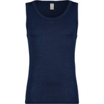 Engel Мъжко копринено термобельо Engel Tank Top Merino base layer - Marine - размер 46/48 (EU) (014-0743-0411)