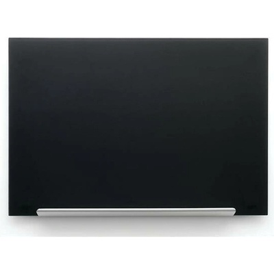 NOBO Magnetická sklenená tabuľa 71,1 x 126 cm čierna
