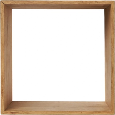 Nordic Living Dubová police Plato 30 x 30 cm