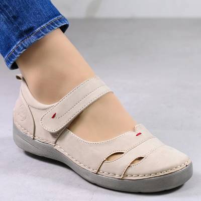 Сандали A18155-3 Beige