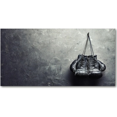 Foto obraz sklo tvrzené Bokserské rukavice 100x50 cm