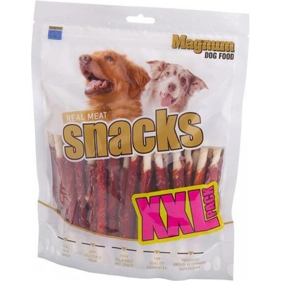 Magnum Dog Food Duck roll on rawhide stick 500 g