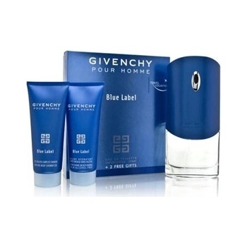 Givenchy Pour Homme Blue Label EDT 100 ml + sprchový gél 50 ml + balzam po holení 50 ml darčeková sada