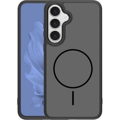 Gigapack Samsung S25 Plus GIGAPACK Силиконов капак за телефон, пластмасов заден капак, MagSafe, черен GP-181519 (GP-181519)