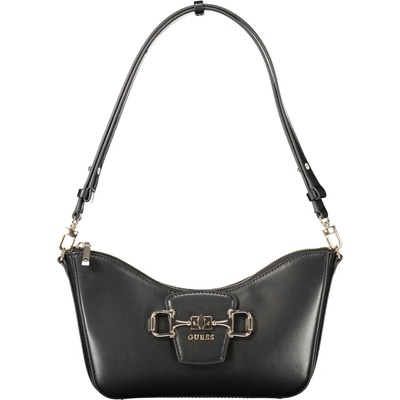 Guess Jeans Štýlová dámska kabelka 23.0X16.0X5.0cm Čierna