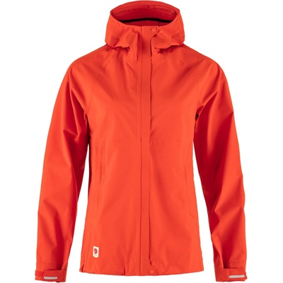 Fjällräven Дамско водоустойчиво яке Fjällräven Women's HC Hydratic Trail Jacket Waterproof jacket - Flame Orange - размер XXS (102-3173-0510)