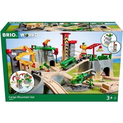 Brio World 36010 Přepravní vysokohorská vlaková sada – Zboží Dáma