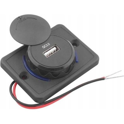 Univerzální nabíječka do auta pro montáž slim USB 3.0 12/24V 5V/3A 9V/2A 12V/1,5A, QUICK CHARG – Zboží Živě