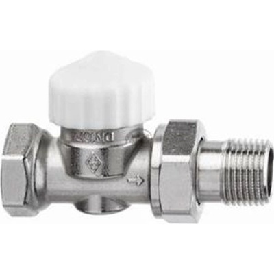 HEIMEIER Termostatický ventil 3/8" CALYPSO-exact, DN10, zkrácený, přímý 3452-01.000
