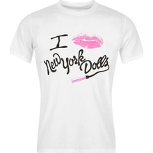 Tričko Official New York Dolls T Shirt Mens Lips