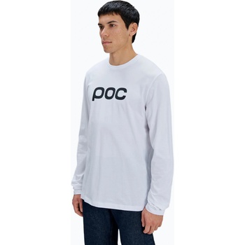 POC Блуза с дълъг ръкав POC Tee hydrogen white/lazurite blue