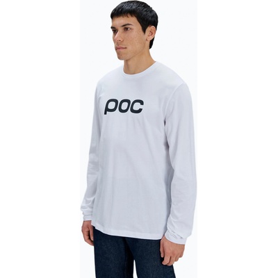 POC Блуза с дълъг ръкав POC Tee hydrogen white/lazurite blue