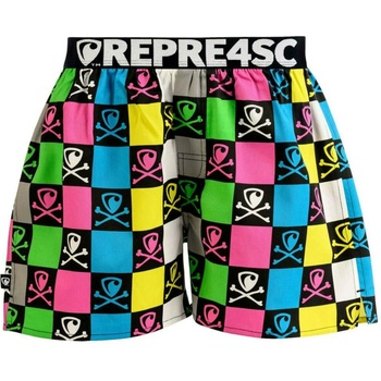 Represent Мъжки шорти EXCLUSIVE MIKE BONES MONOSCOPE Представител Represent | Lilav | МЪЖЕ | L