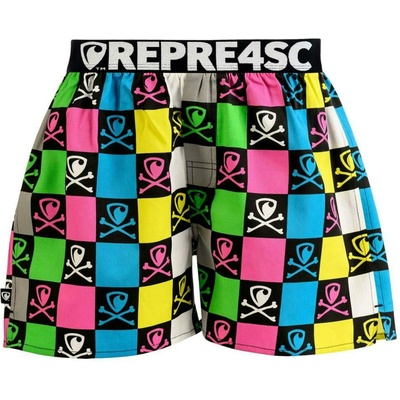 Represent Мъжки шорти EXCLUSIVE MIKE BONES MONOSCOPE Представител Represent | Lilav | МЪЖЕ | L