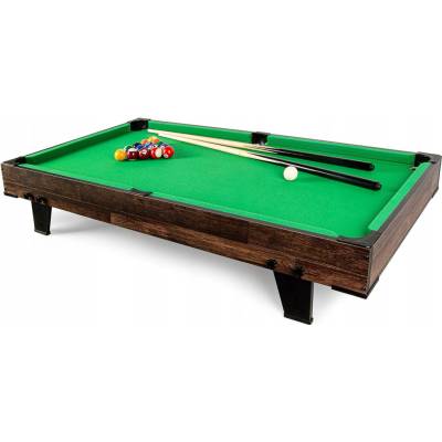 Kulečník pro děti Leomark 120 cm, přenosný, kuličky, hole