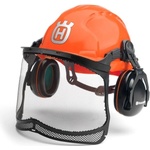 HUSQVARNA CONSTRUCTION Противоударна каска с антифони и метална защитна мрежа 26 dB (580 75 43-01) (580 75 43-01)