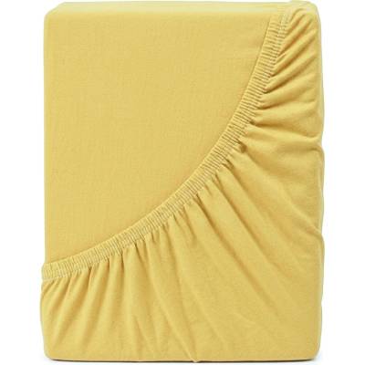 4Home jersey prestieradlo Ideál žltá 100x200