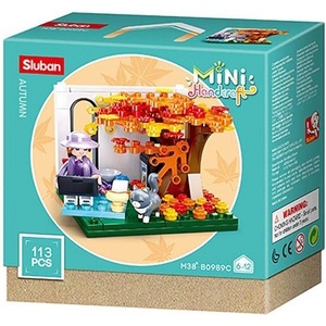 Sluban Конструктор Sluban Girl's Dream - Mini Handcraft, есен, 113 части (M38-B0989C)