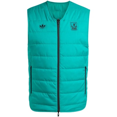 ADIDAS Потник Adidas Liverpool FC Terrace Icons vest - Green (Black / Sea Green)