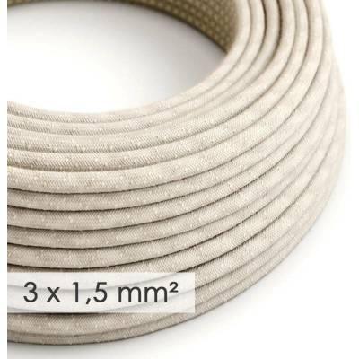Creative Cables 3x1,5mm² přírodní neutrál 1 m