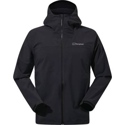 Berghaus Мъжко водоустойчиво яке Berghaus Arnaby Hooded Jacket Waterproof jacket - Black / Black - размер 3XL (002-3297-0116)