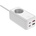 FIXED 1 Plug + 4 USB 1,5 m (FIXCS65-1.5-WH)