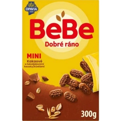 Opavia BeBe Dobré Ráno Mini sušenky medové s kousky čokolády 300 g