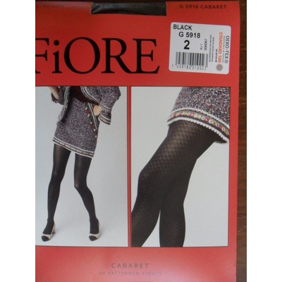Fiore Cabaret 60 DEN černá
