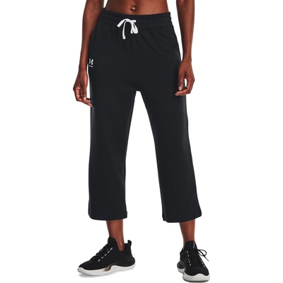 Under Armour Панталони Under Armour Under Armour UA Rival Terry Flare Crop Черен Velikost XS