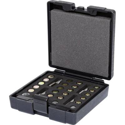 KS Tools 150.1450 Sada na opravu závitov olejovej vane MASTER, 64 ks