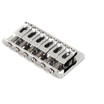 Image 1 of Fender Hardtail Strat® Bridge Assembly Chrome