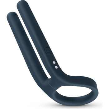 Image 1 of Boners Cockring & Ball Stimulator Blue