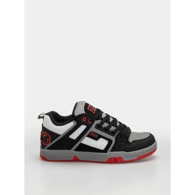 DVS Comanche Black/White/Red/Nubuck